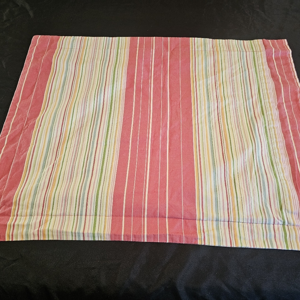 Pottery Barn Striped Multicolor Pillow Sham